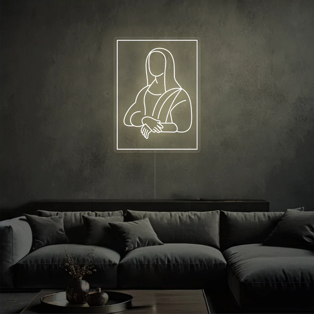 Néon LED Art d'Innovation Joconde