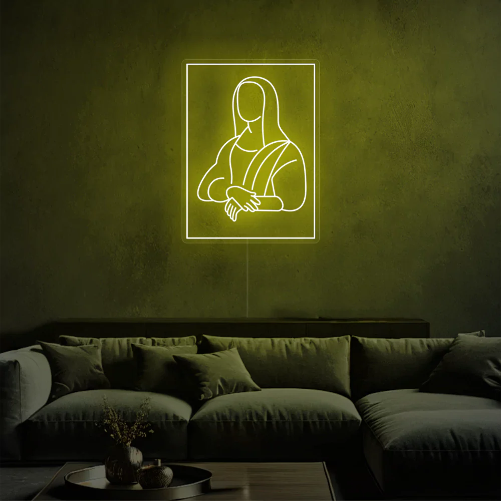 Néon LED Art d'Innovation Joconde