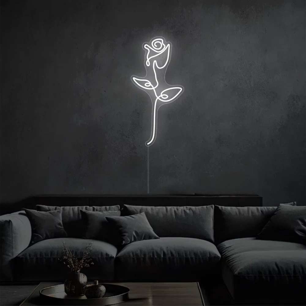 Néon LED La Rose Brillante