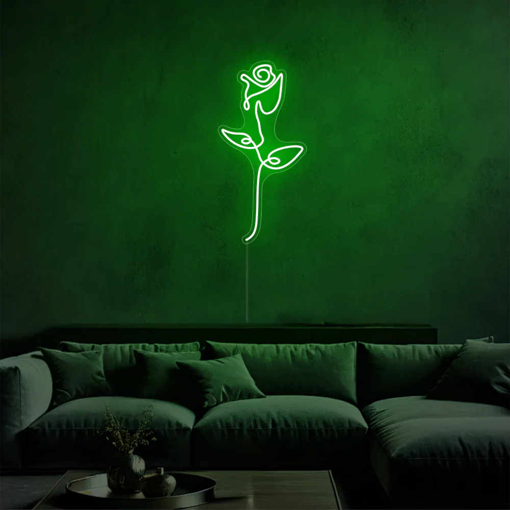 Néon LED La Rose Brillante