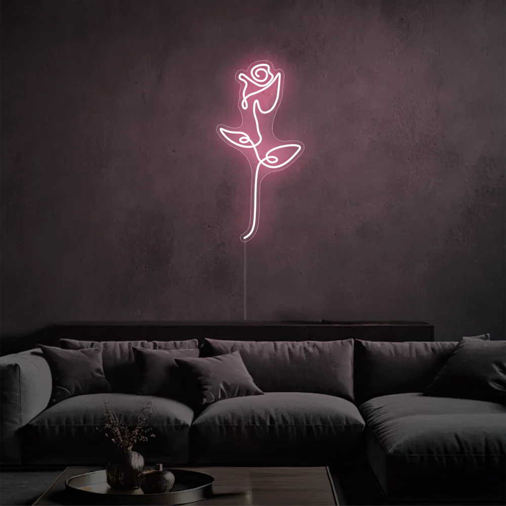 Néon LED La Rose Brillante