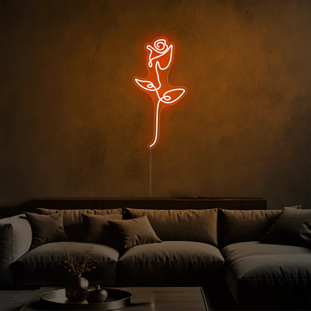 Néon LED La Rose Brillante