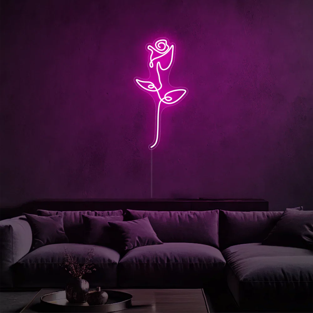 Néon LED La Rose Brillante