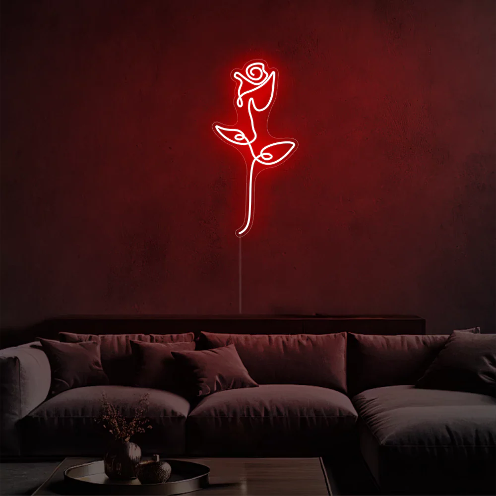 Néon LED La Rose Brillante