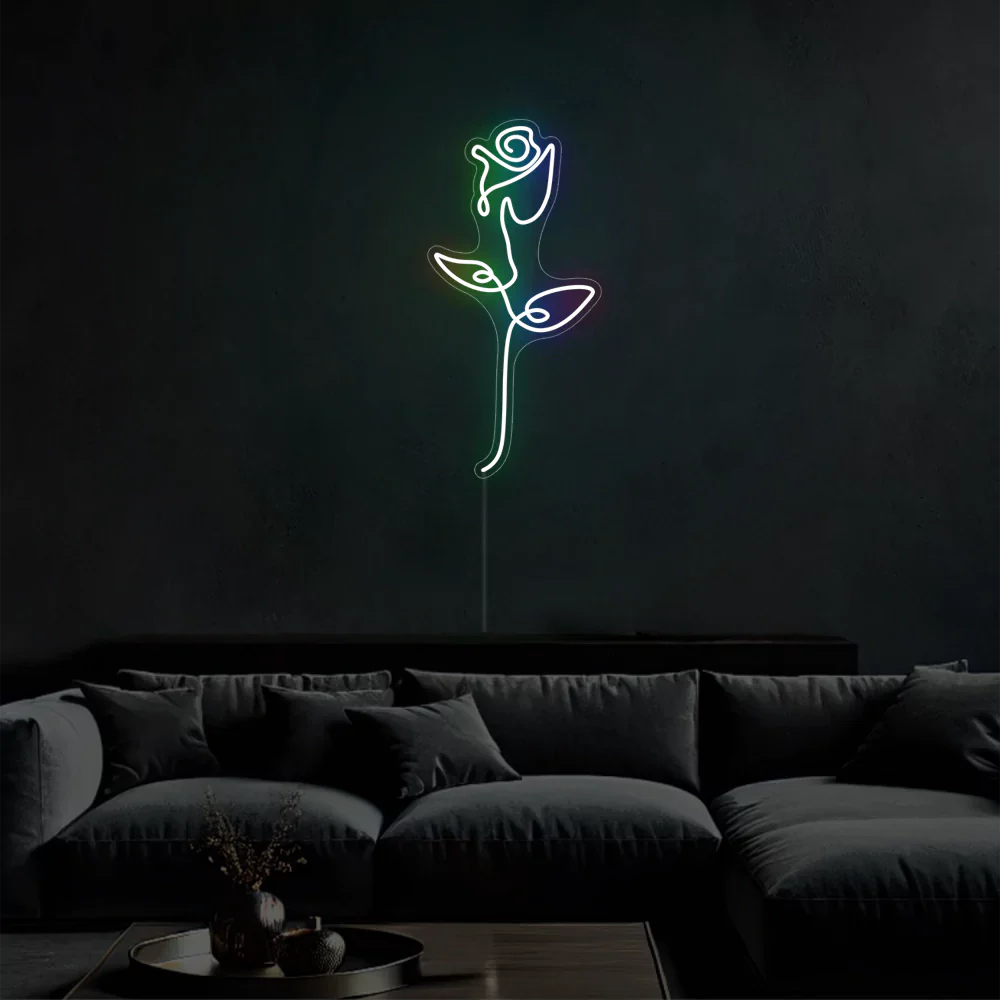 Néon LED La Rose Brillante