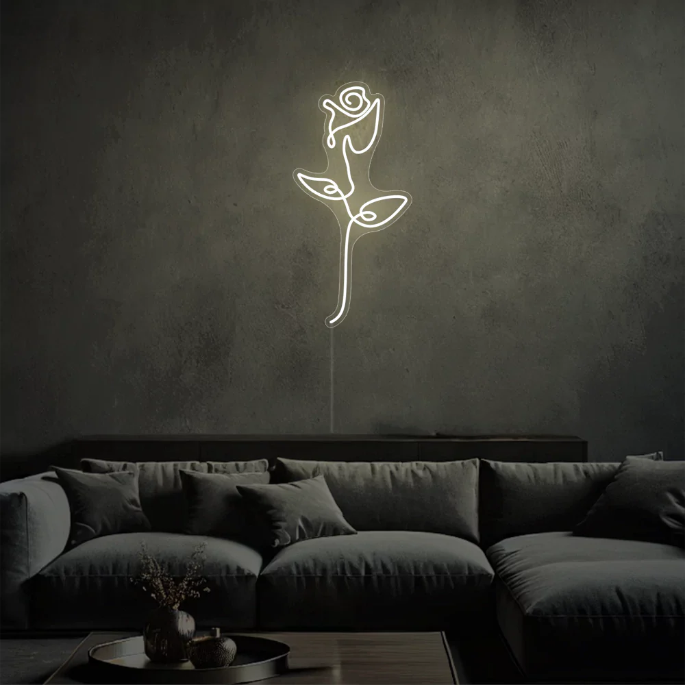 Néon LED La Rose Brillante