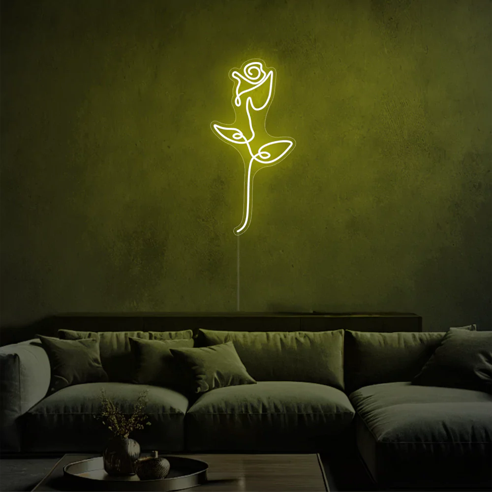 Néon LED La Rose Brillante