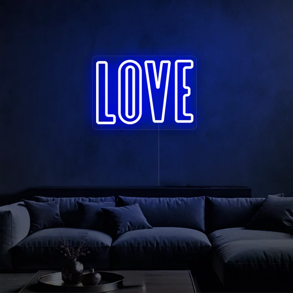 Néon LED Amour Éclatant