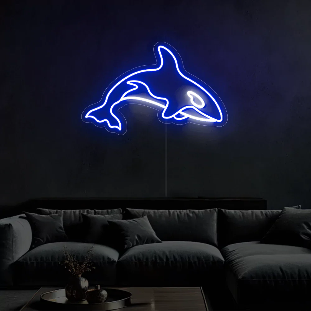 Néon LED Shark