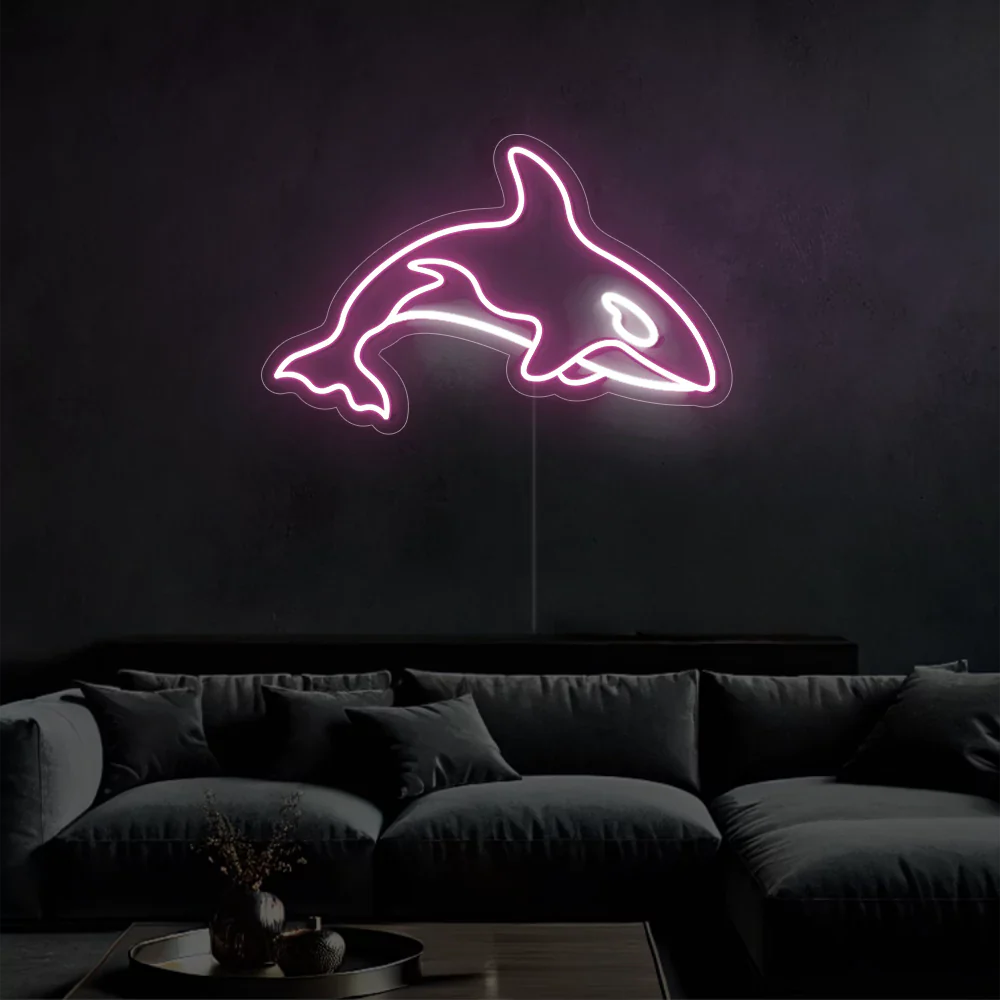 Néon LED Shark