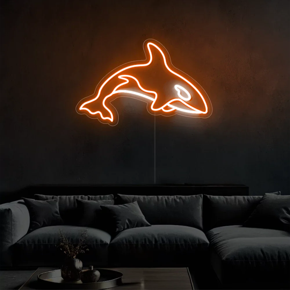 Néon LED Shark
