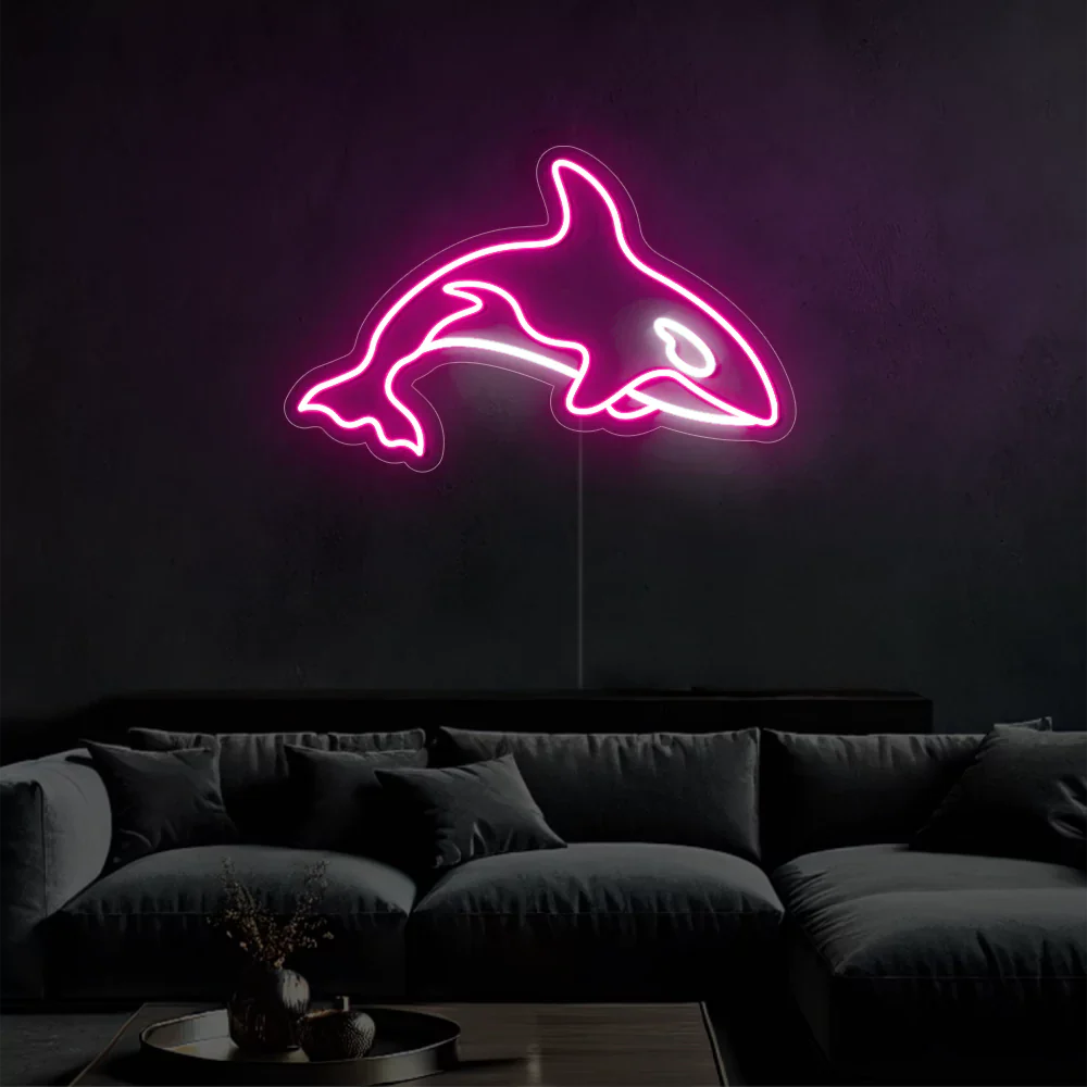 Néon LED Shark