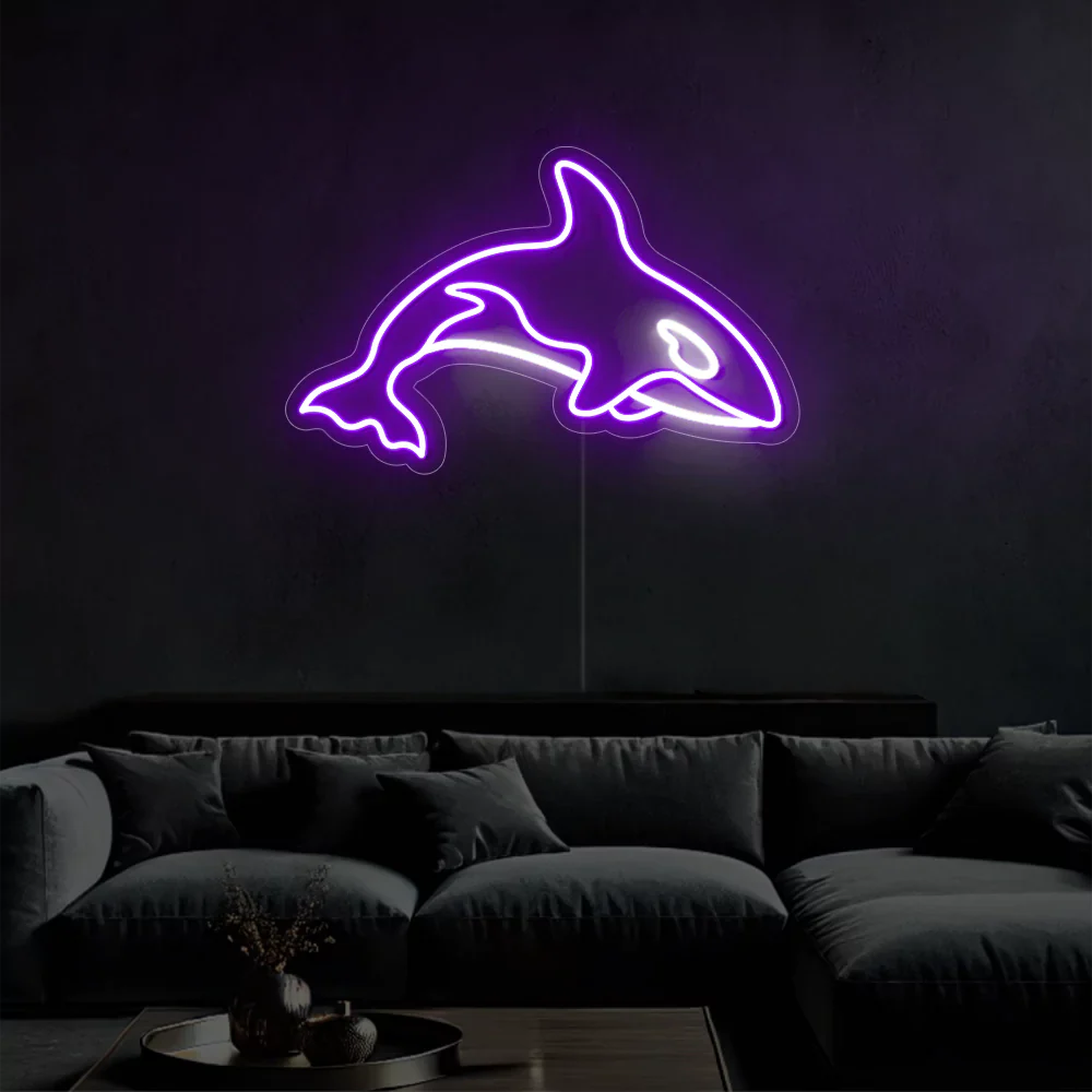 Néon LED Shark