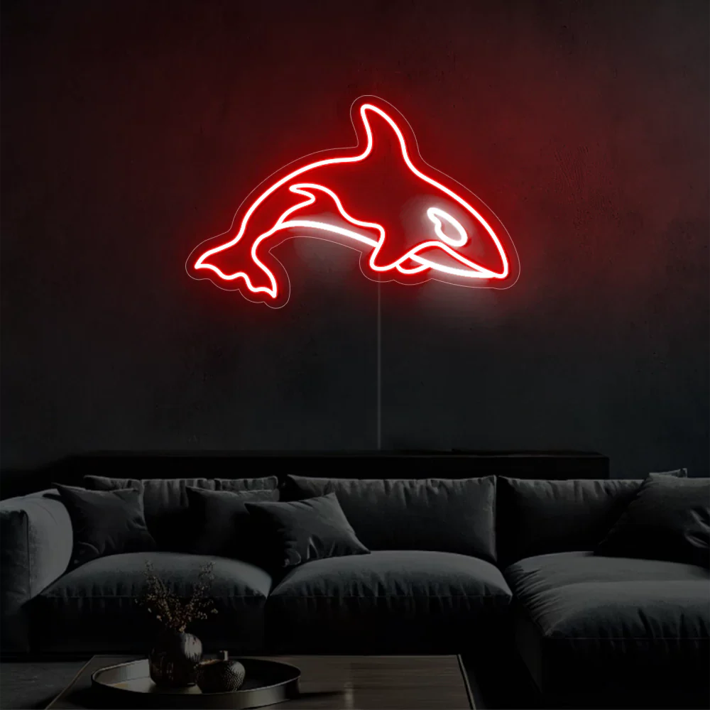 Néon LED Shark