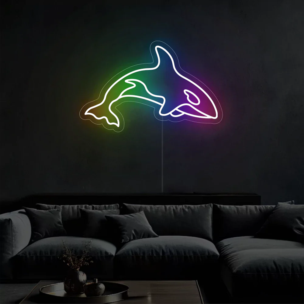 Néon LED Shark
