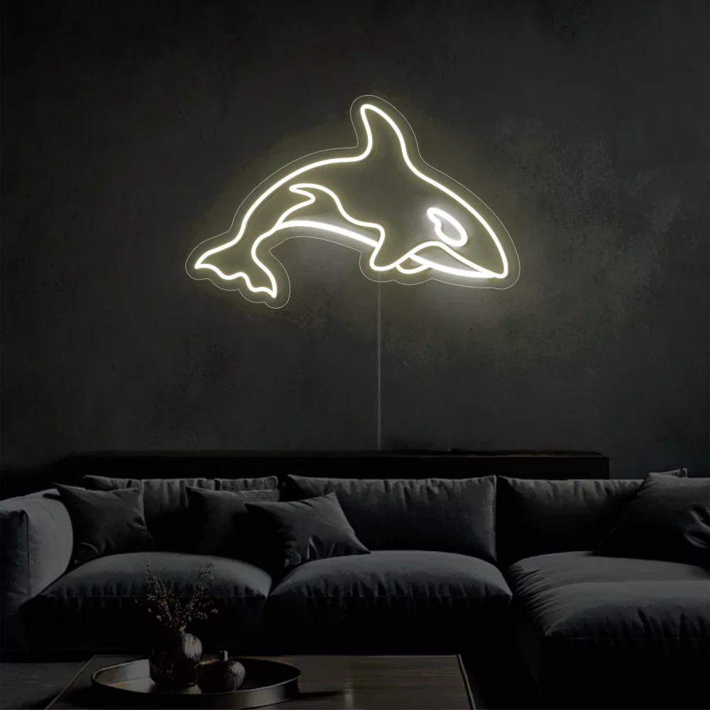 Néon LED Shark
