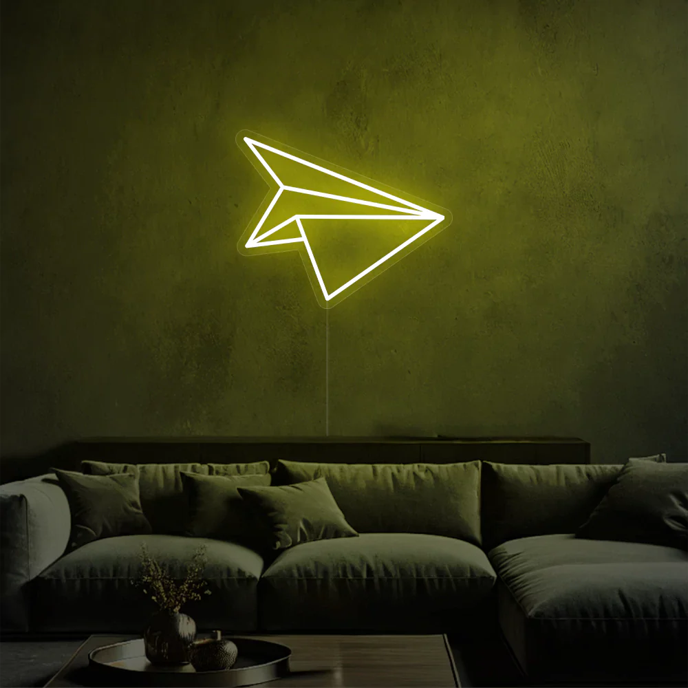 Néon Aviaire en Papier