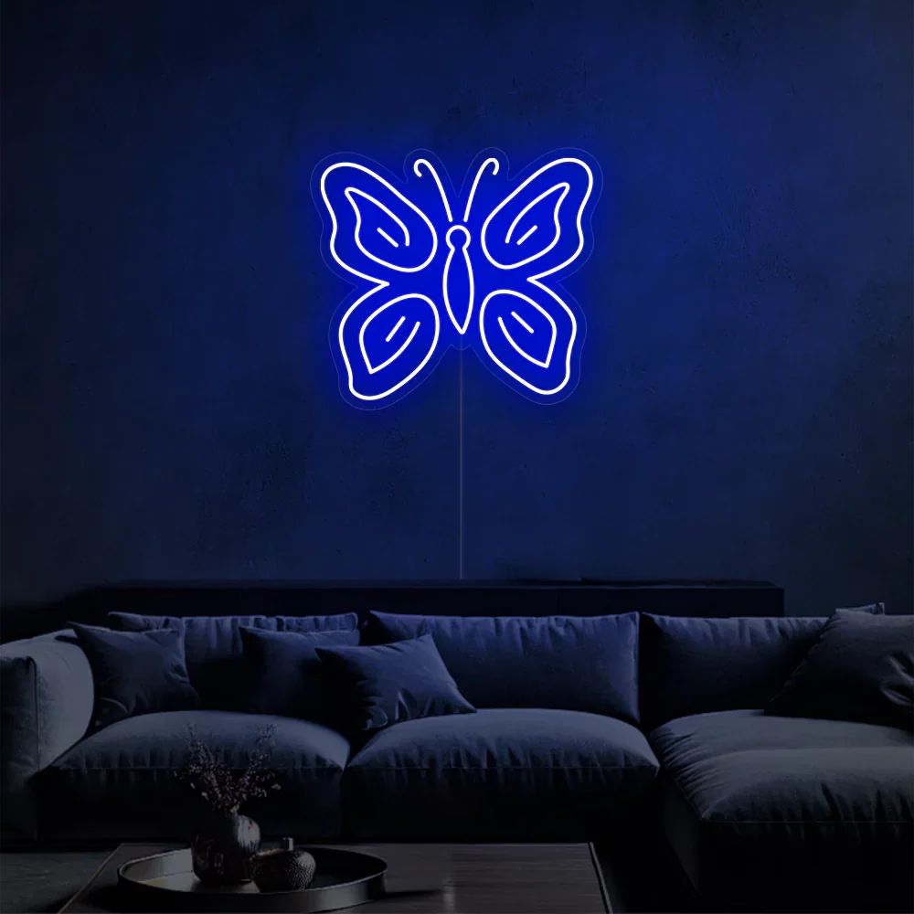 Néon LED Butterfly Glow