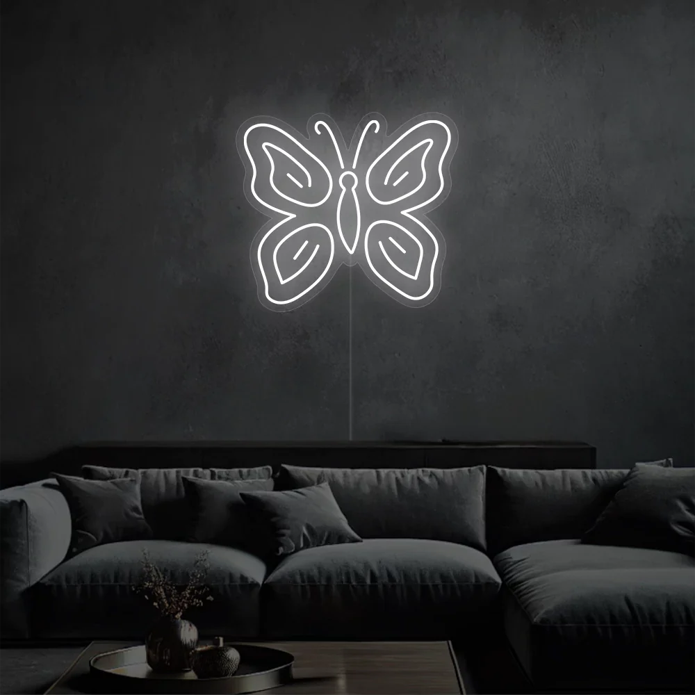 Néon LED Butterfly Glow