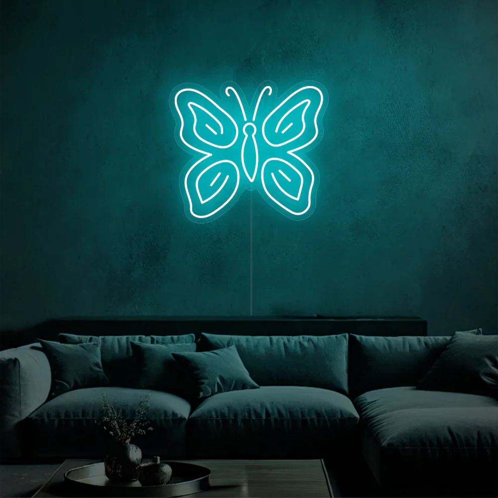 Néon LED Butterfly Glow