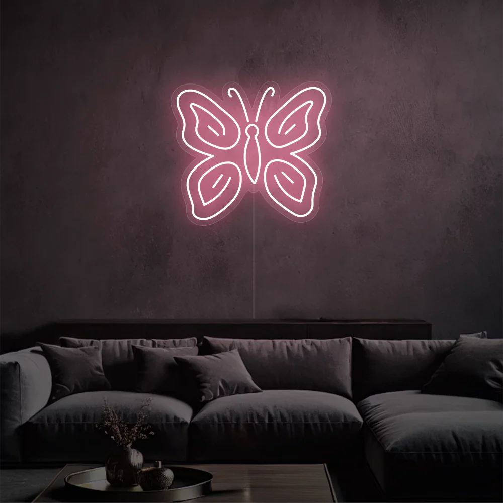 Néon LED Butterfly Glow