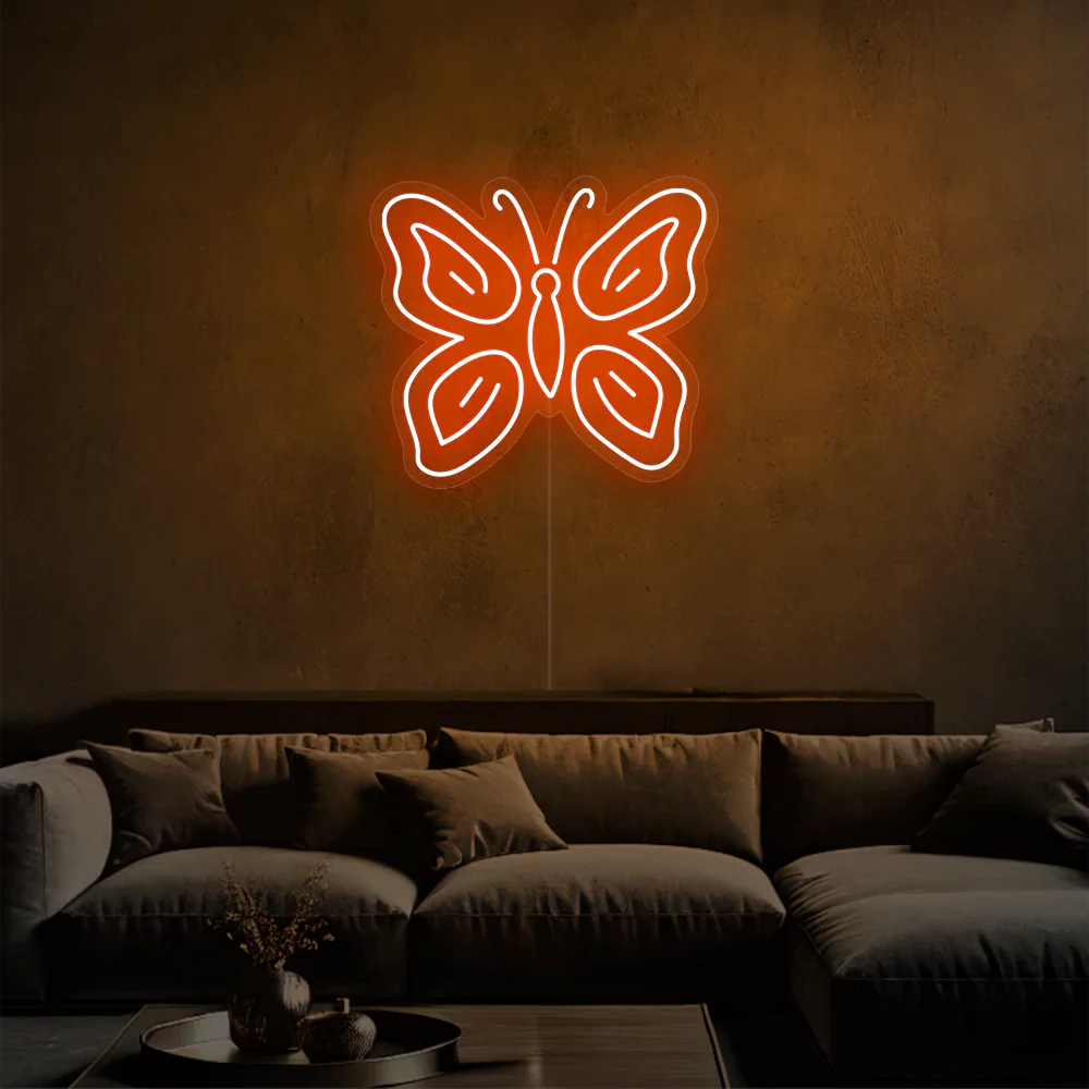 Néon LED Butterfly Glow