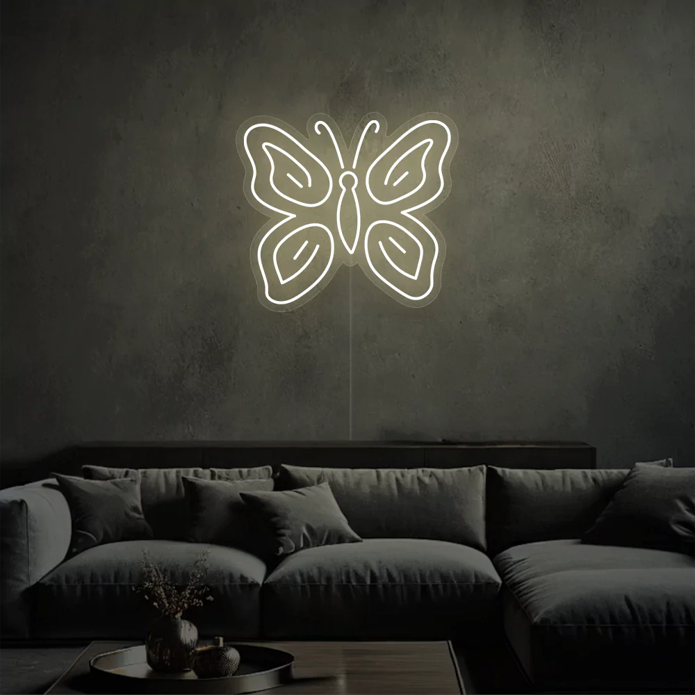 Néon LED Butterfly Glow