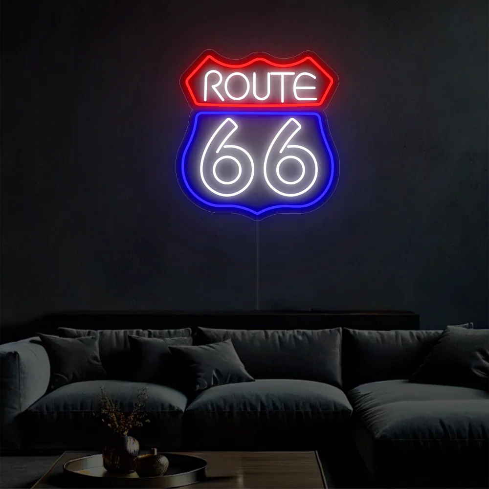 Néon LED "Rue 66"