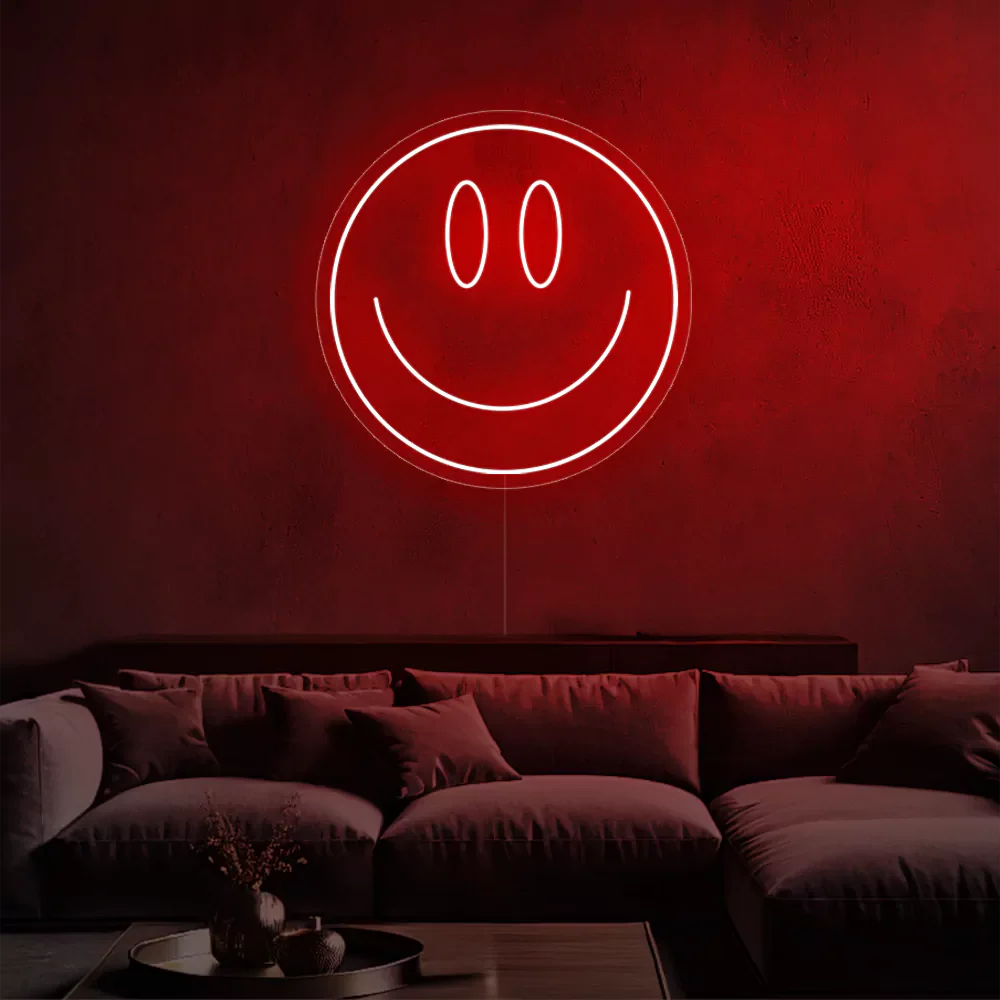 Néon Happy Smiley