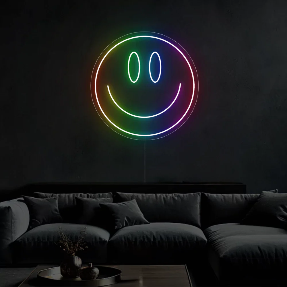 Néon Happy Smiley