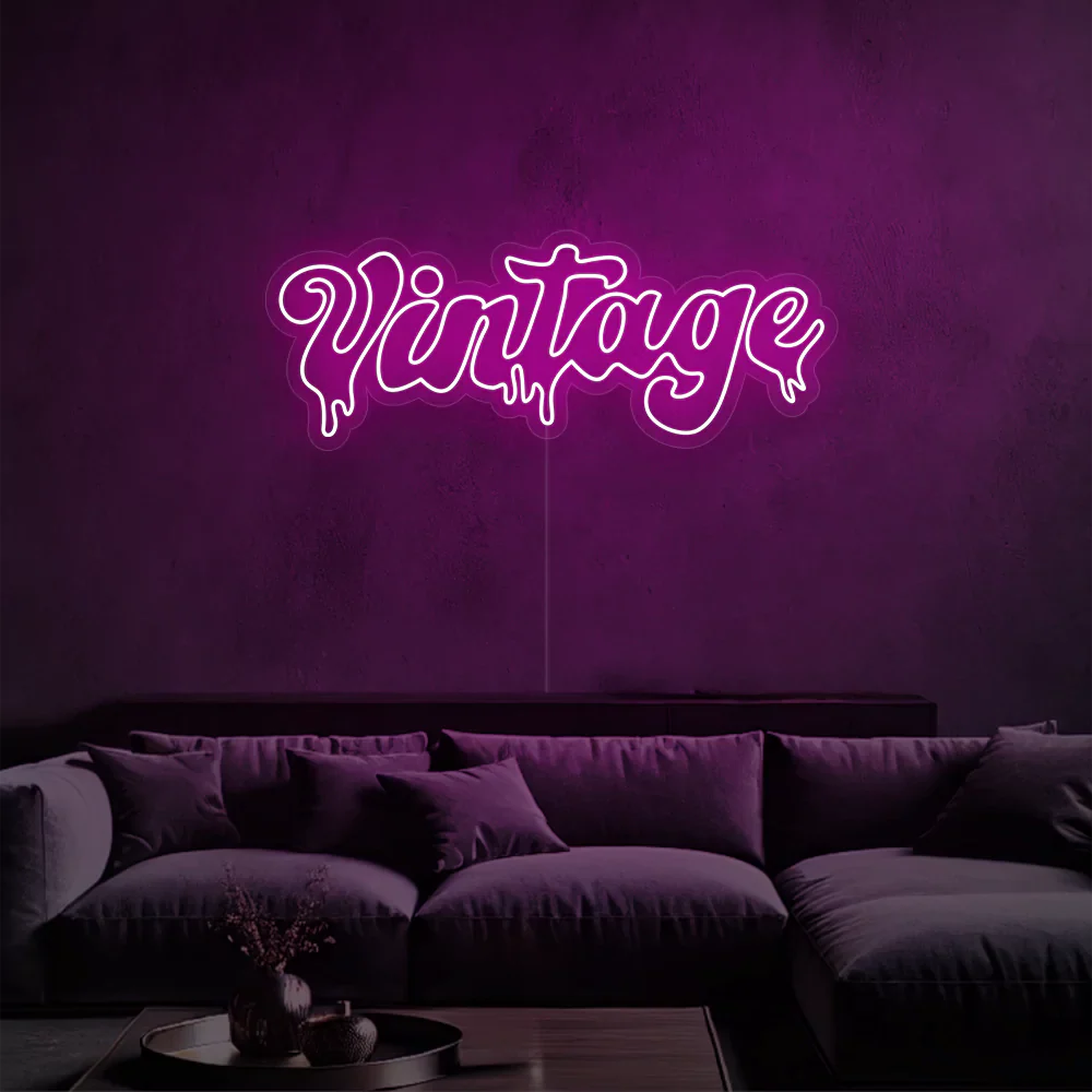 Néon LED Retro Glow