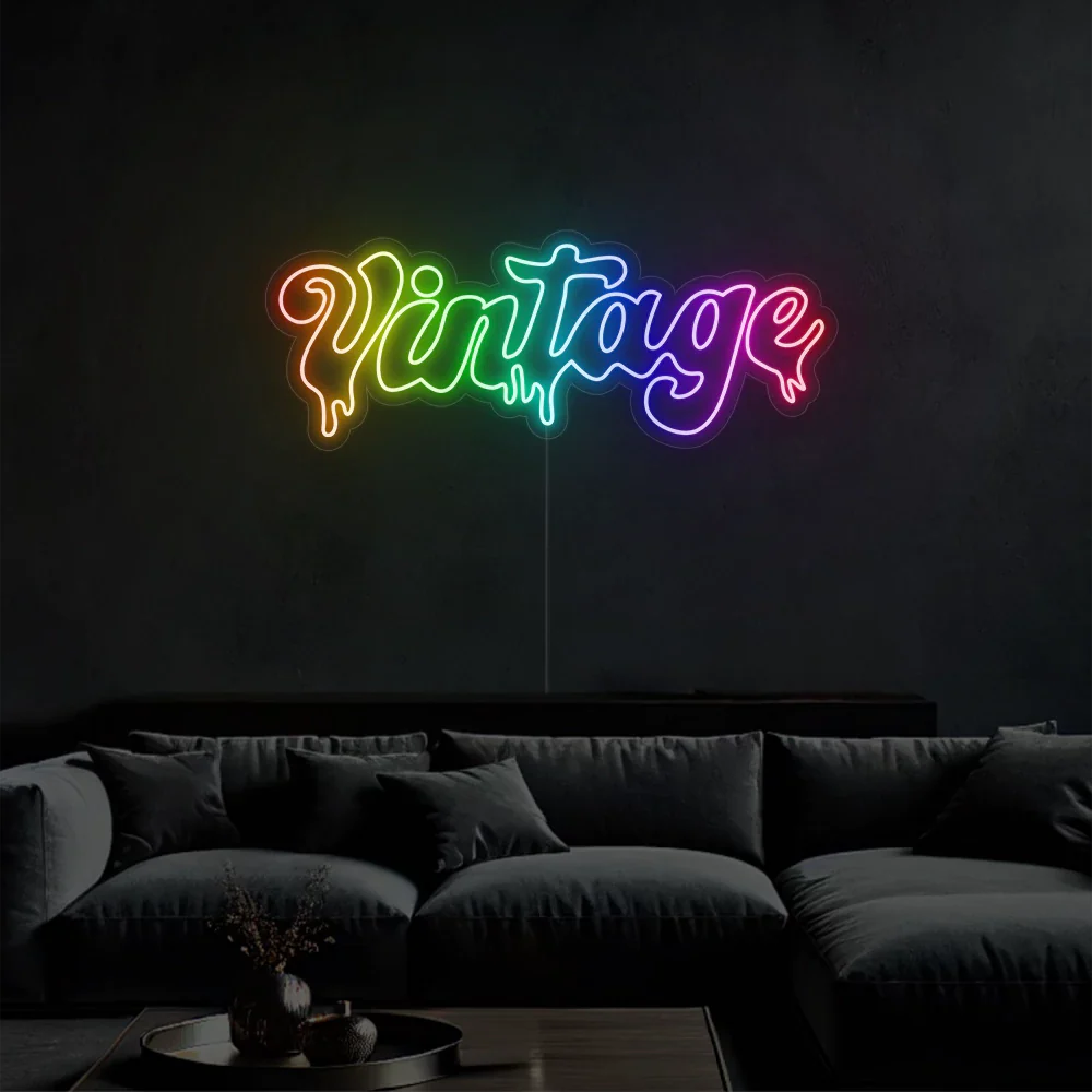 Néon LED Retro Glow