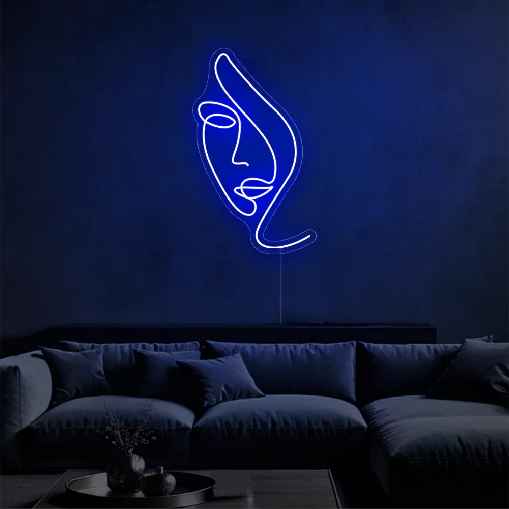 Néon LED Glamour Visage