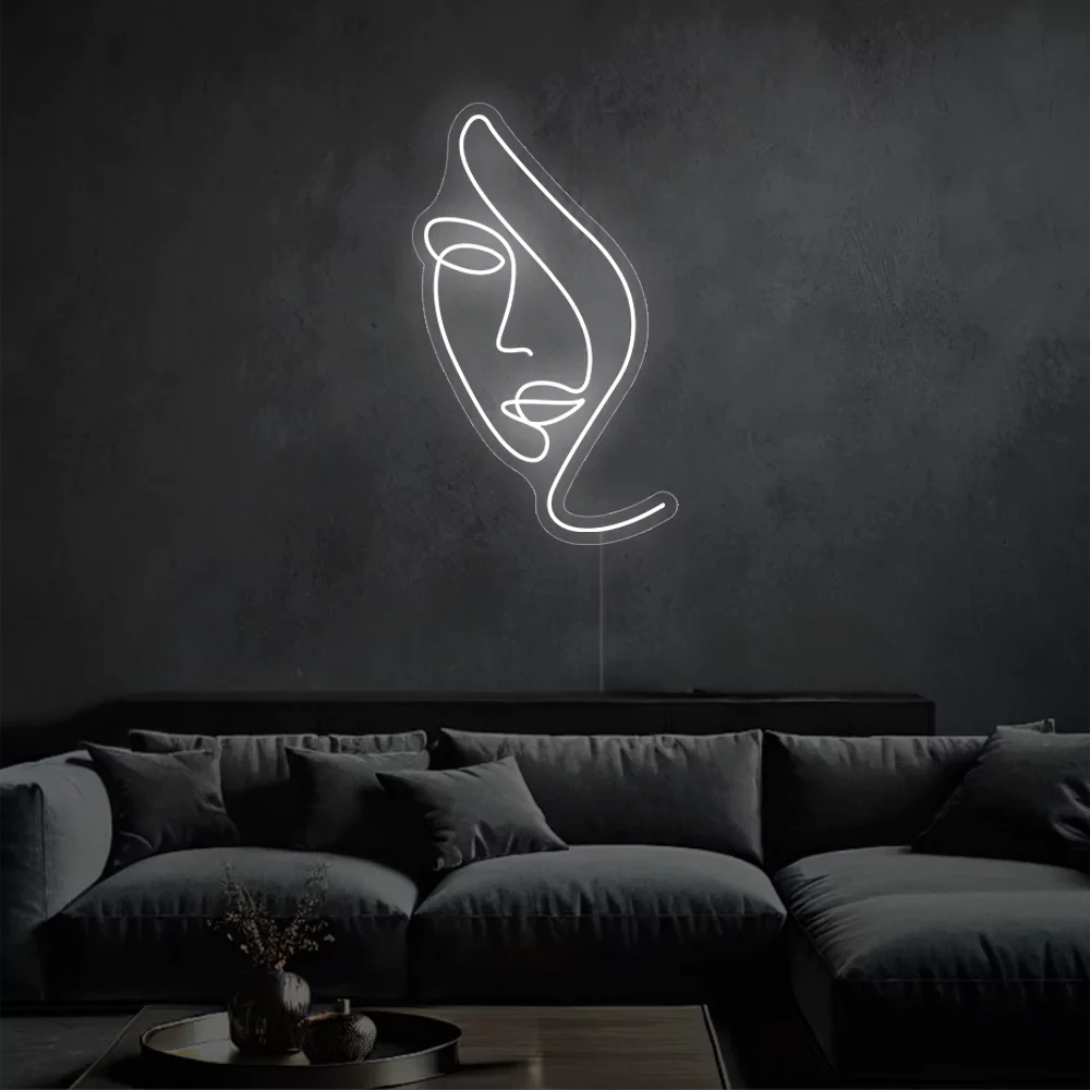 Néon LED Glamour Visage