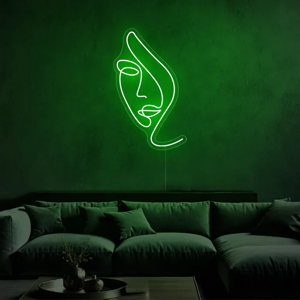 Néon LED Glamour Visage