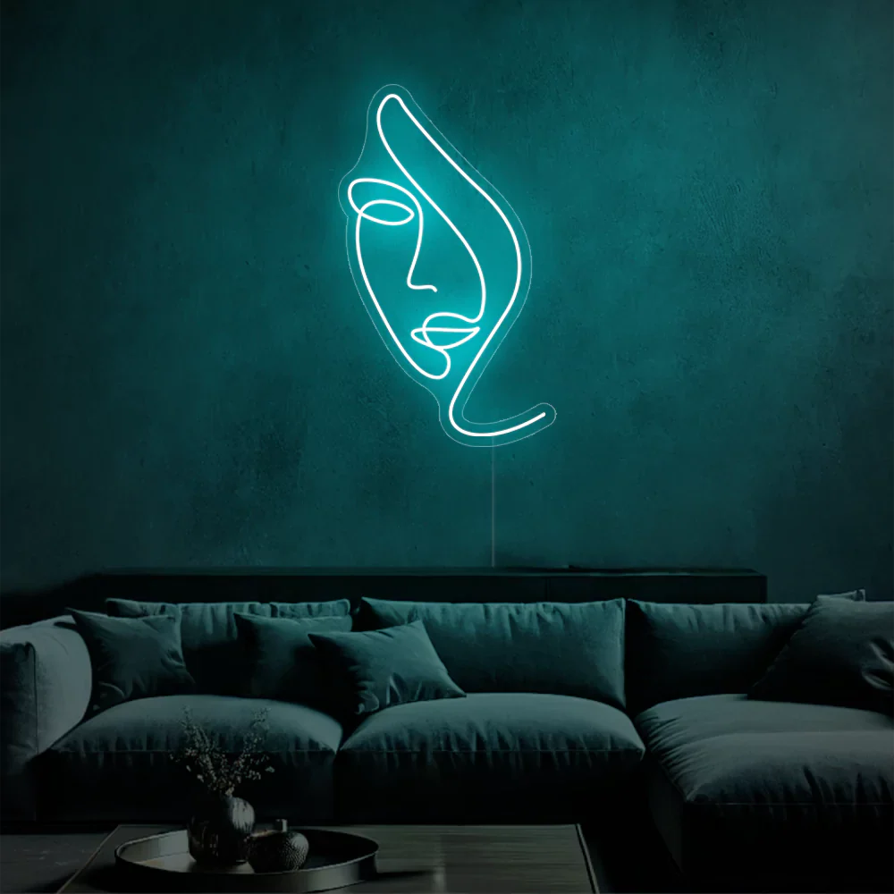 Néon LED Glamour Visage