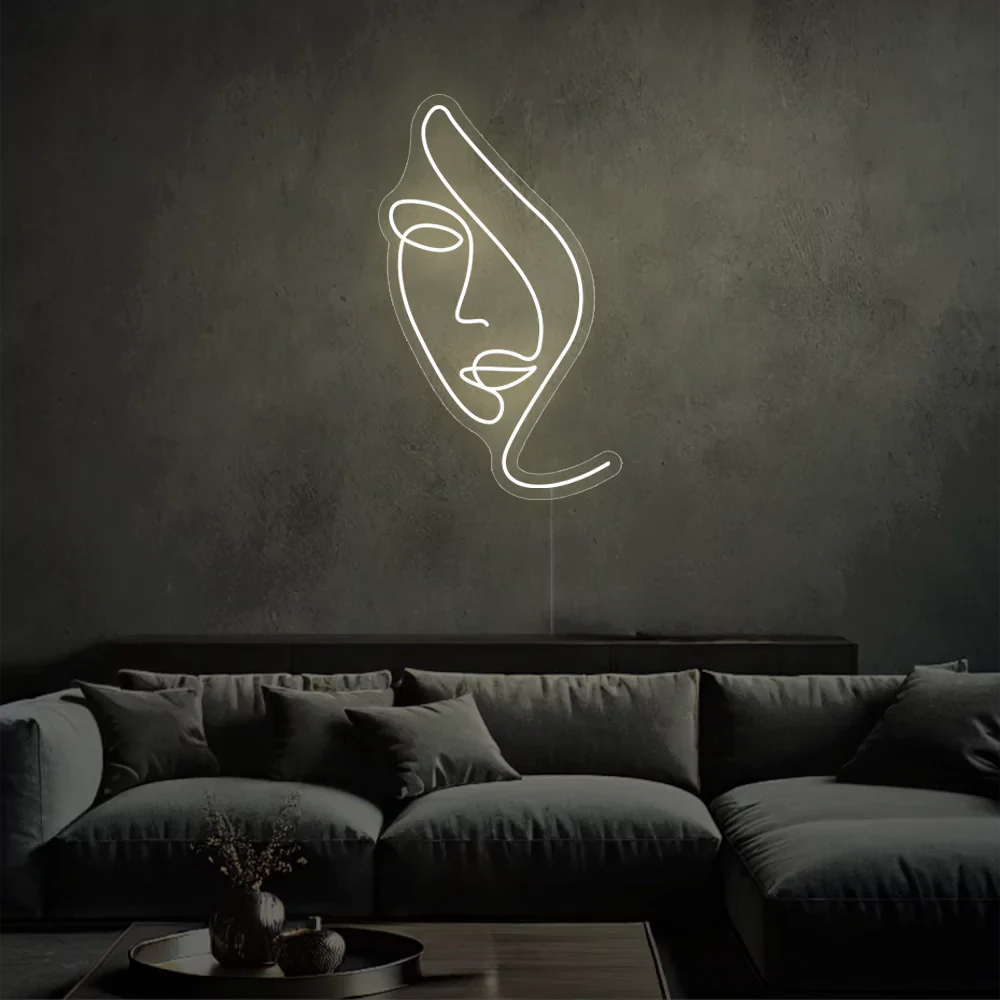 Néon LED Glamour Visage