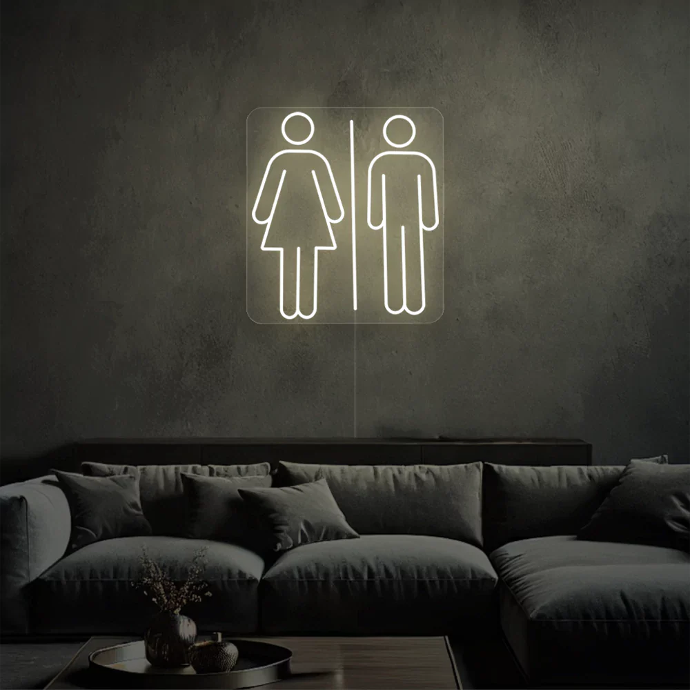 Néon Lumière Toilette Deluxe #2