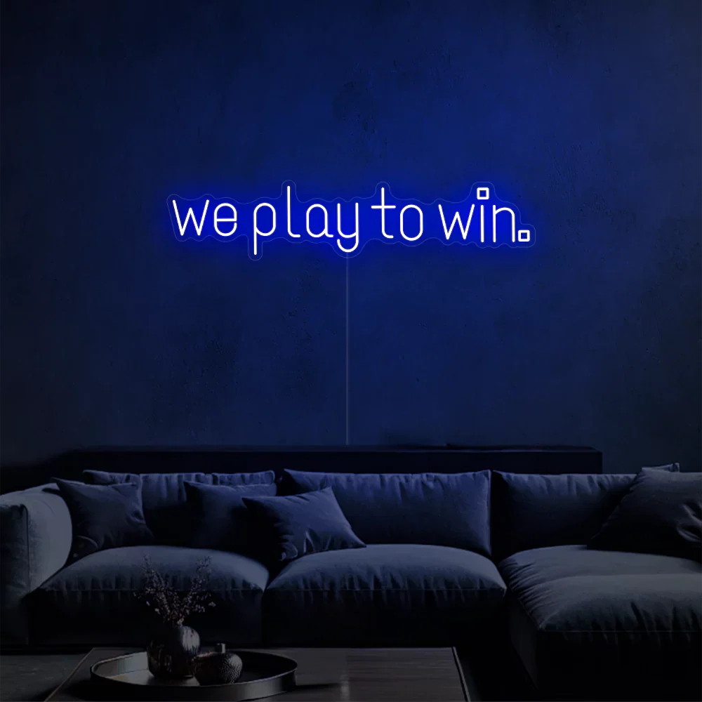 Néon LED Let's Domin8 Together