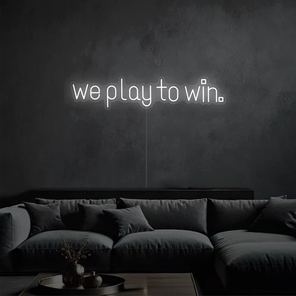 Néon LED Let's Domin8 Together