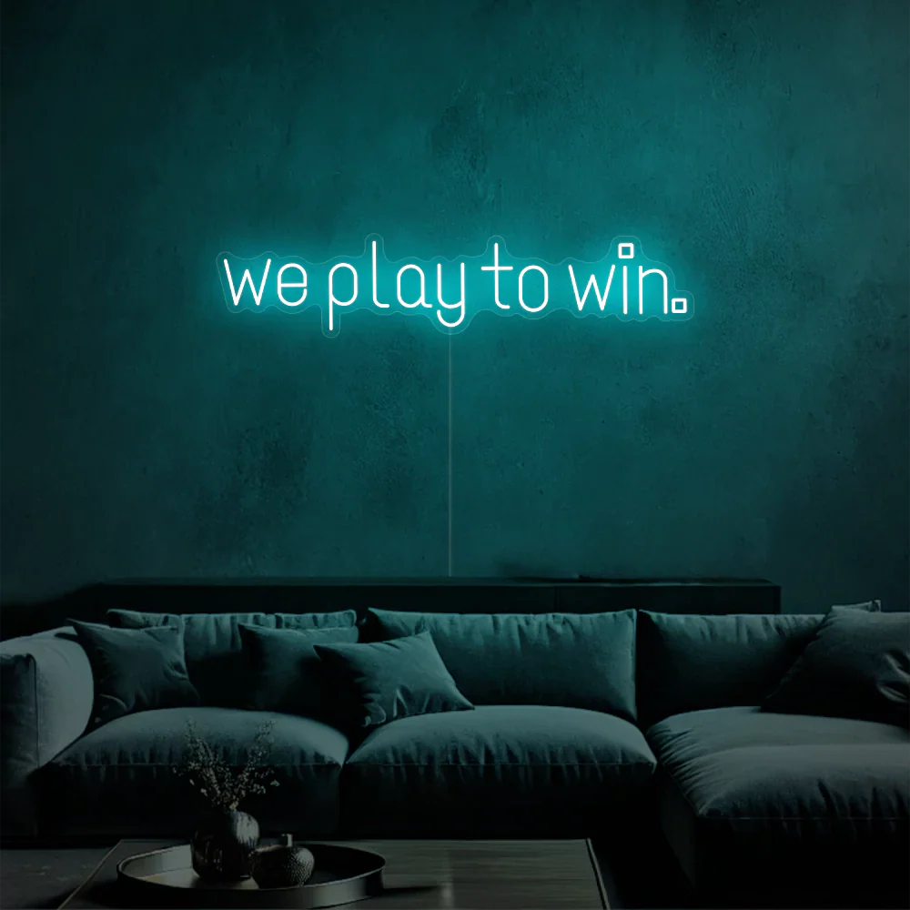 Néon LED Let's Domin8 Together