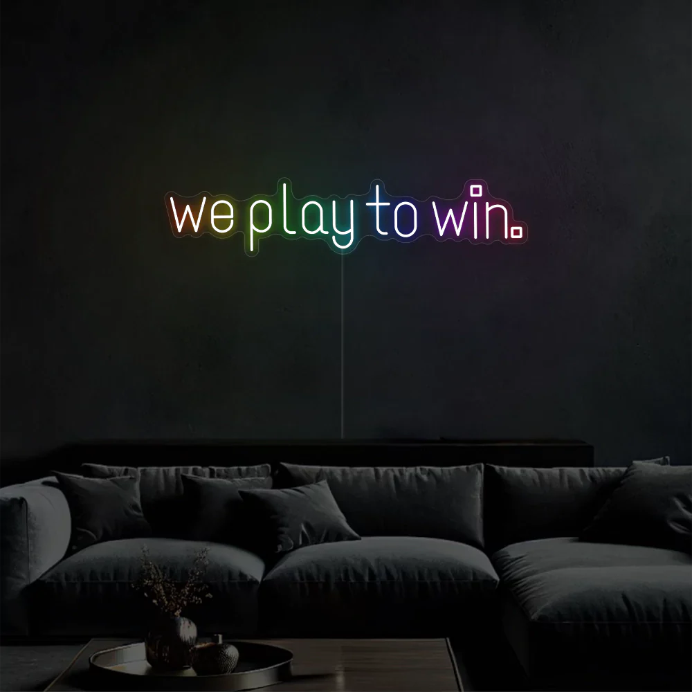 Néon LED Let's Domin8 Together