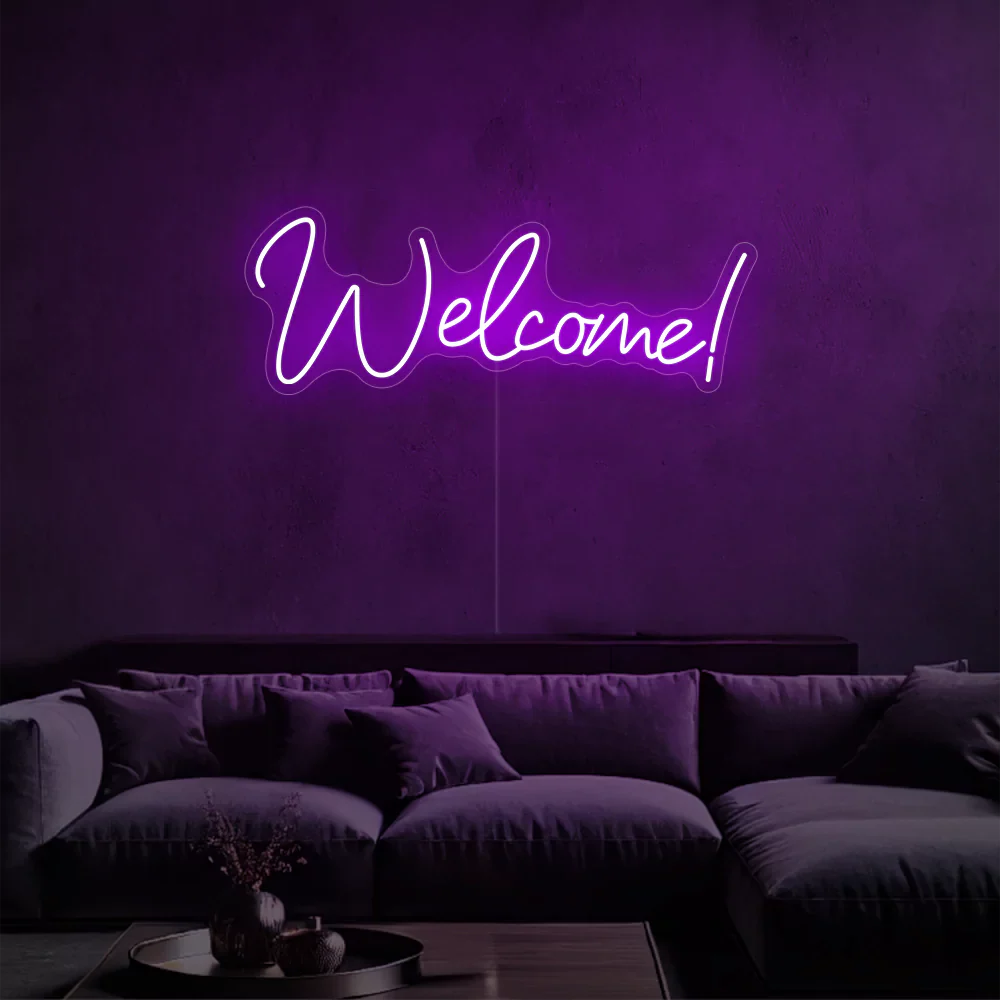 Néon LED Accueil Illuminant
