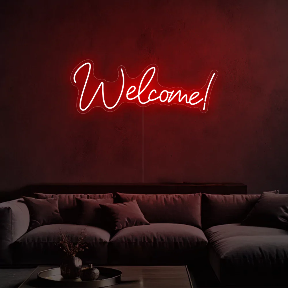 Néon LED Accueil Illuminant