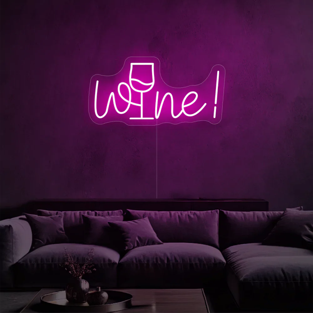 Néon LED Wine Glow