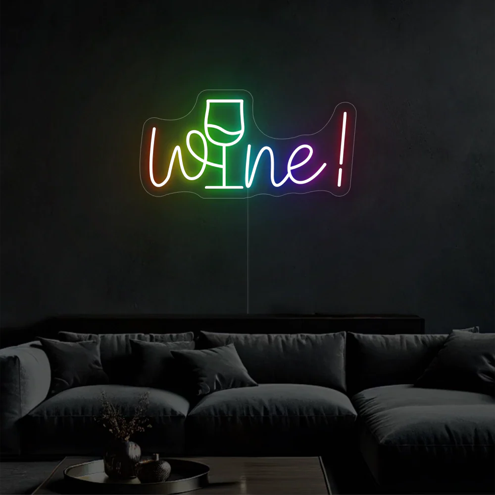 Néon LED Wine Glow