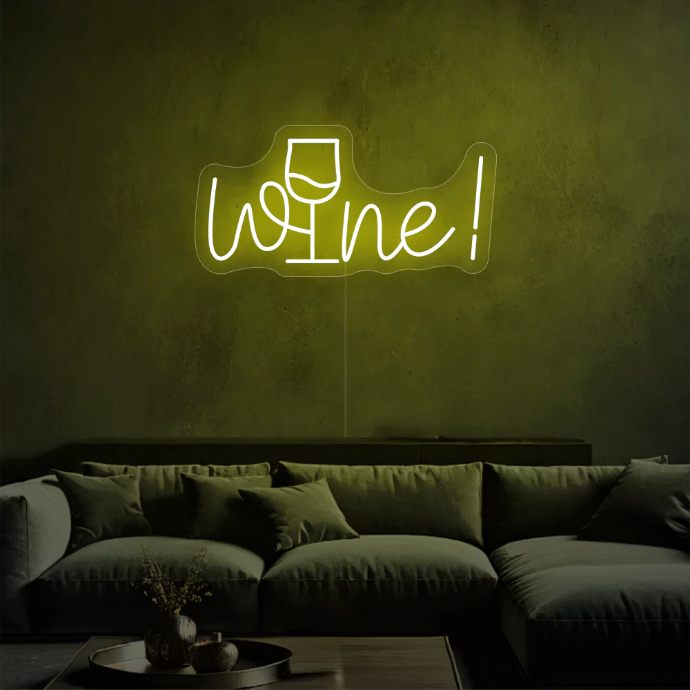 Néon LED Wine Glow