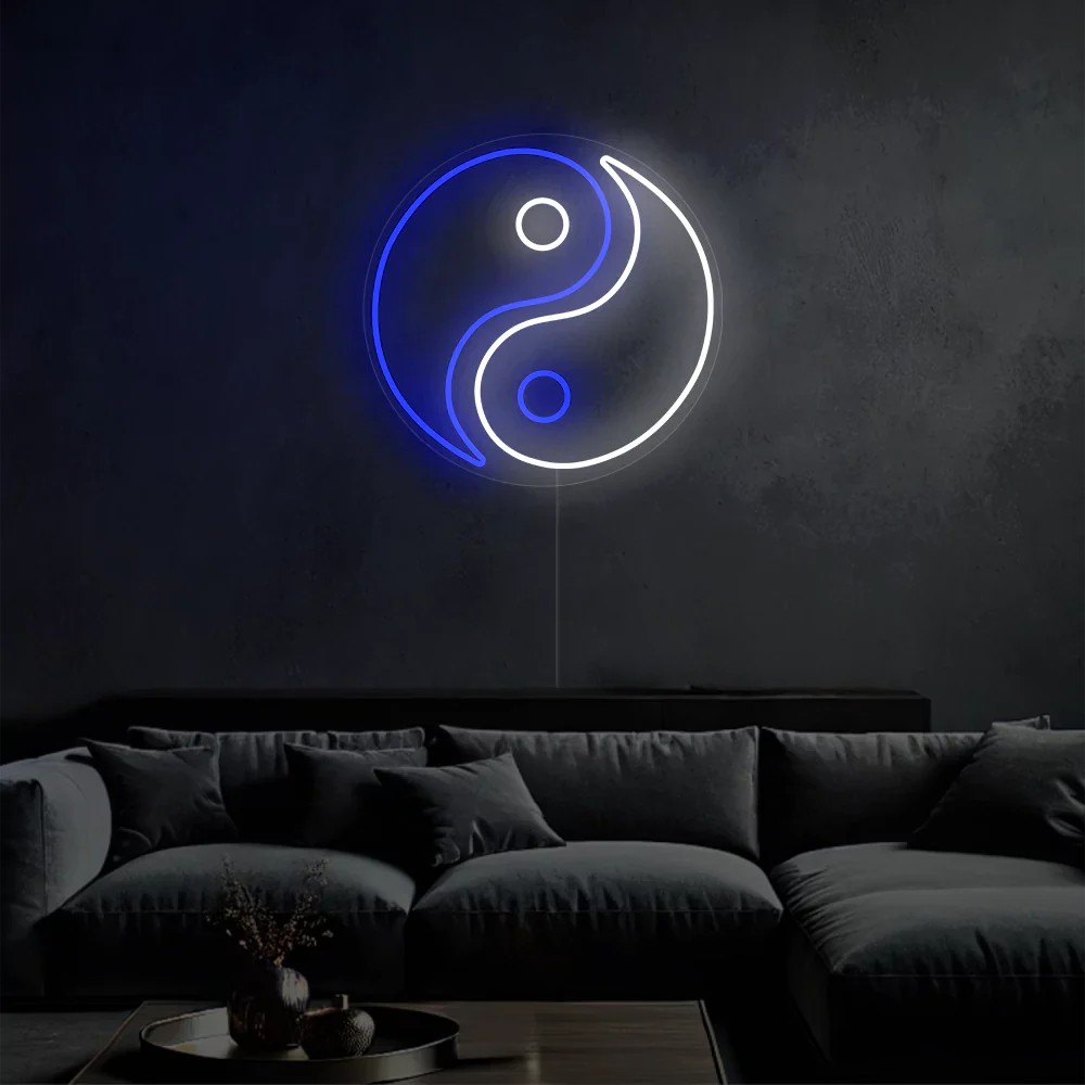 Néon LED Harmony Yin & Yang