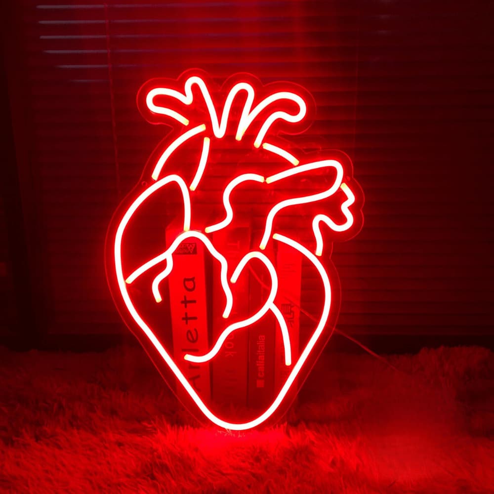 NeonX Coeur de Vie LED