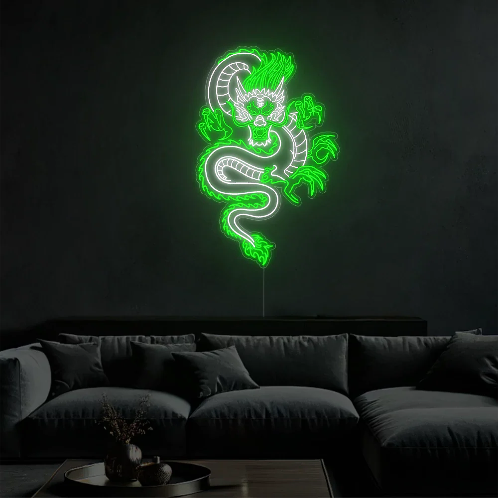 Néon Serpent Émeraude